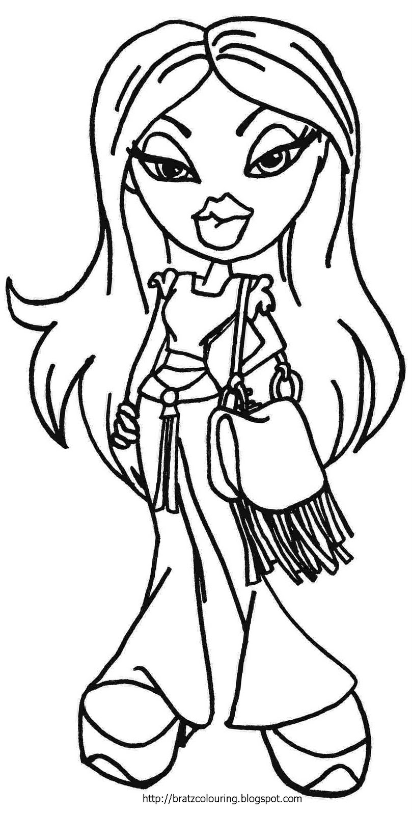 Bratz #32432 (Cartoons) – Free Printable Coloring Pages