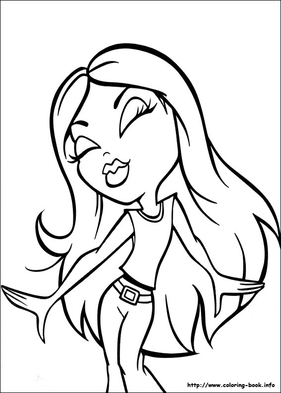 Coloring page: Bratz (Cartoons) #32457 - Free Printable Coloring Pages