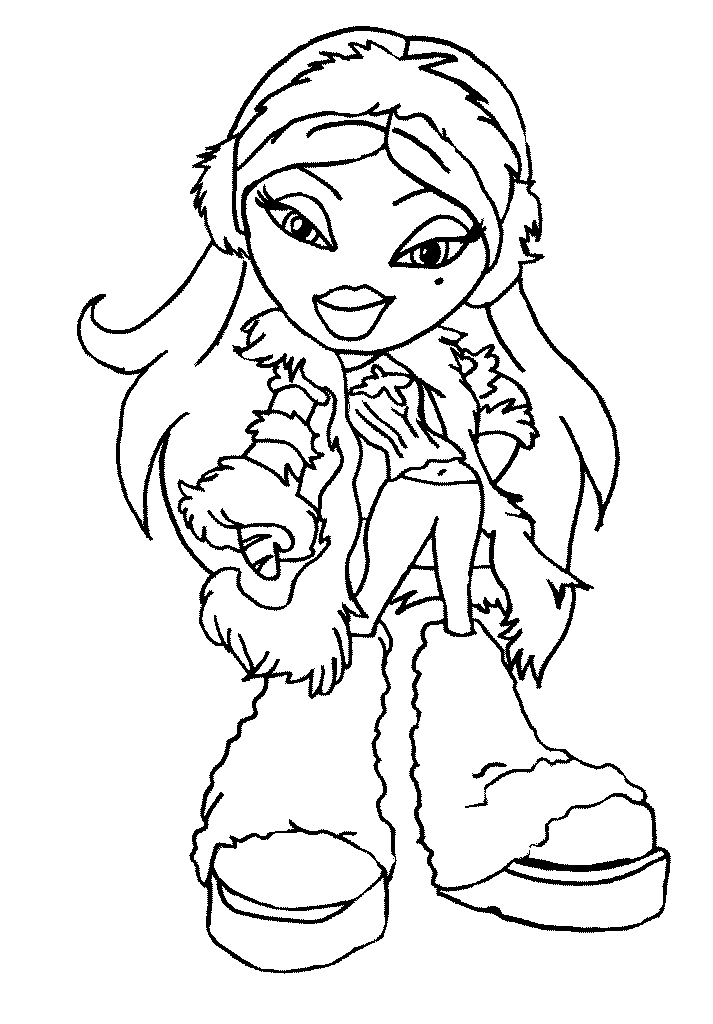 Coloring page: Bratz (Cartoons) #32495 - Free Printable Coloring Pages