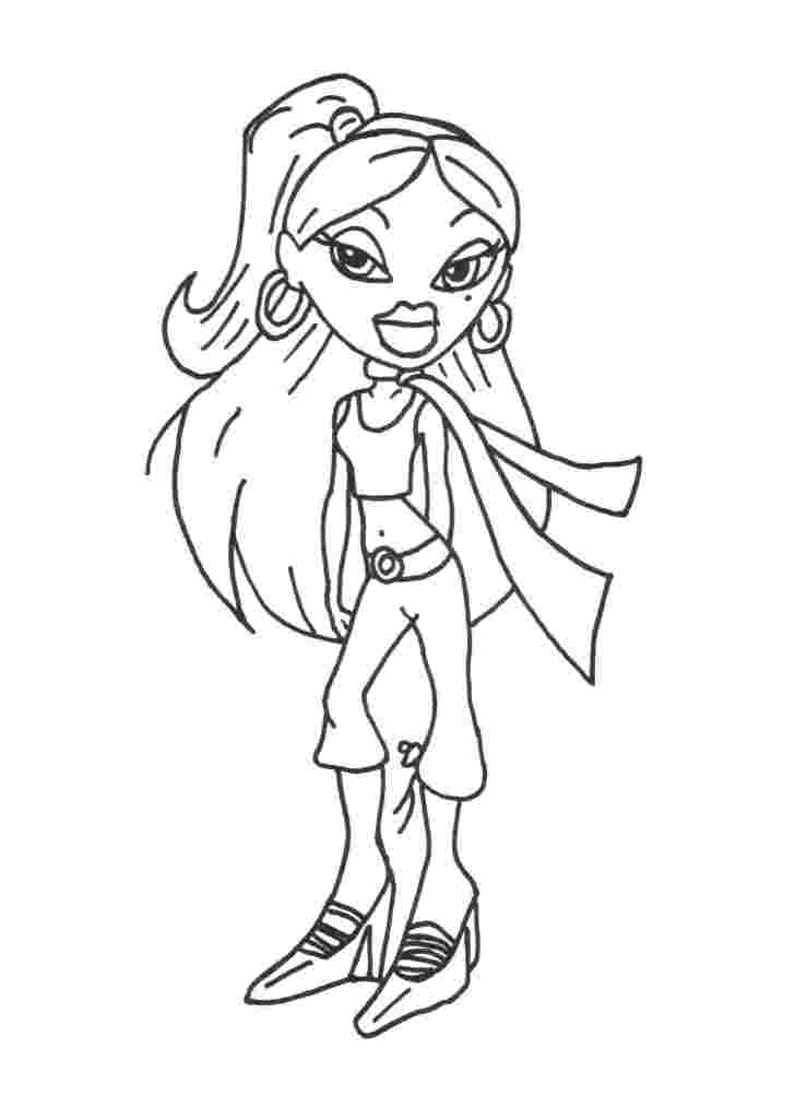 Coloring page: Bratz (Cartoons) #32544 - Free Printable Coloring Pages