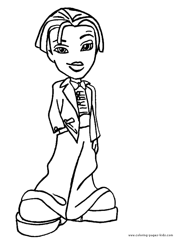 Coloring page: Bratz (Cartoons) #32587 - Free Printable Coloring Pages