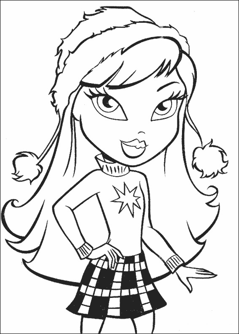 Coloring page: Bratz (Cartoons) #32602 - Free Printable Coloring Pages