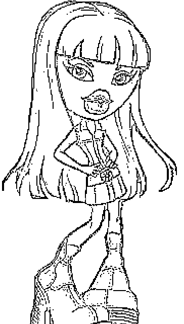 Coloring page: Bratz (Cartoons) #32618 - Free Printable Coloring Pages