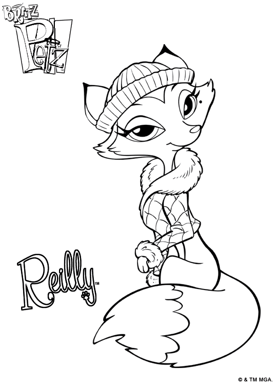 Coloring page: Bratz (Cartoons) #32619 - Free Printable Coloring Pages
