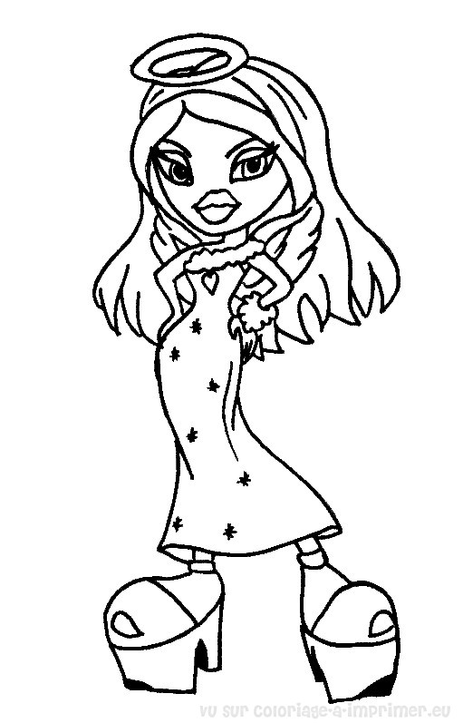 Coloring page: Bratz (Cartoons) #32627 - Free Printable Coloring Pages
