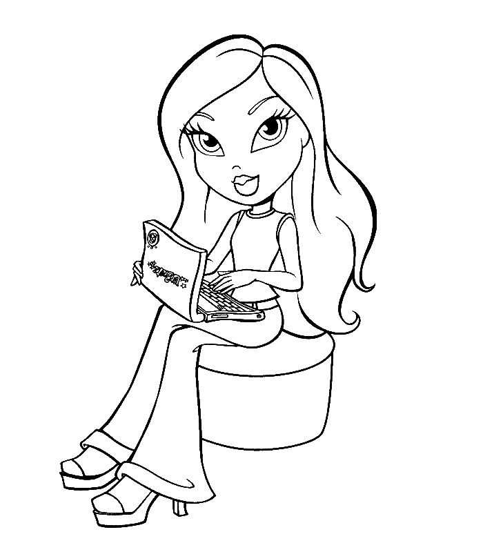 Coloring page: Bratz (Cartoons) #32638 - Free Printable Coloring Pages