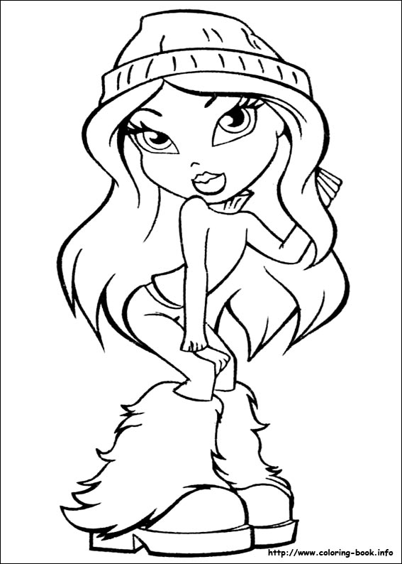 Coloring page: Bratz (Cartoons) #32640 - Free Printable Coloring Pages