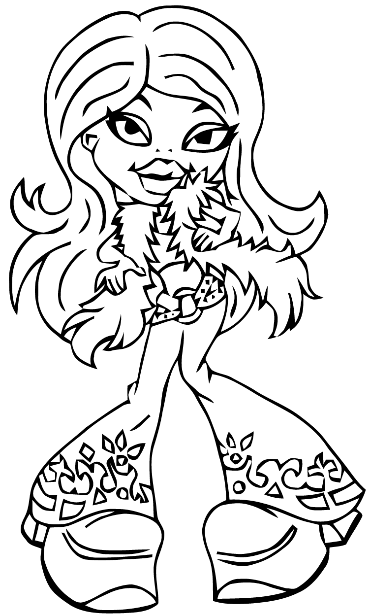 Coloring page: Bratz (Cartoons) #32645 - Free Printable Coloring Pages