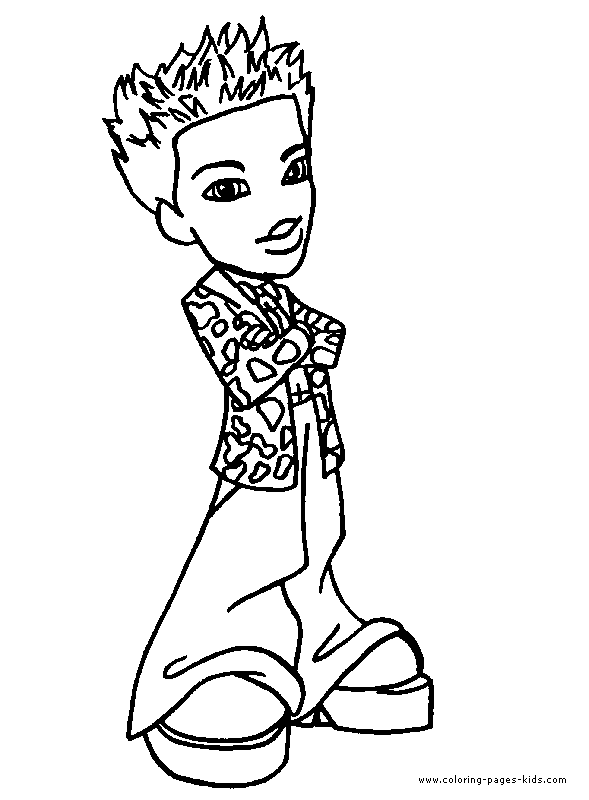 Coloring page: Bratz (Cartoons) #32660 - Free Printable Coloring Pages