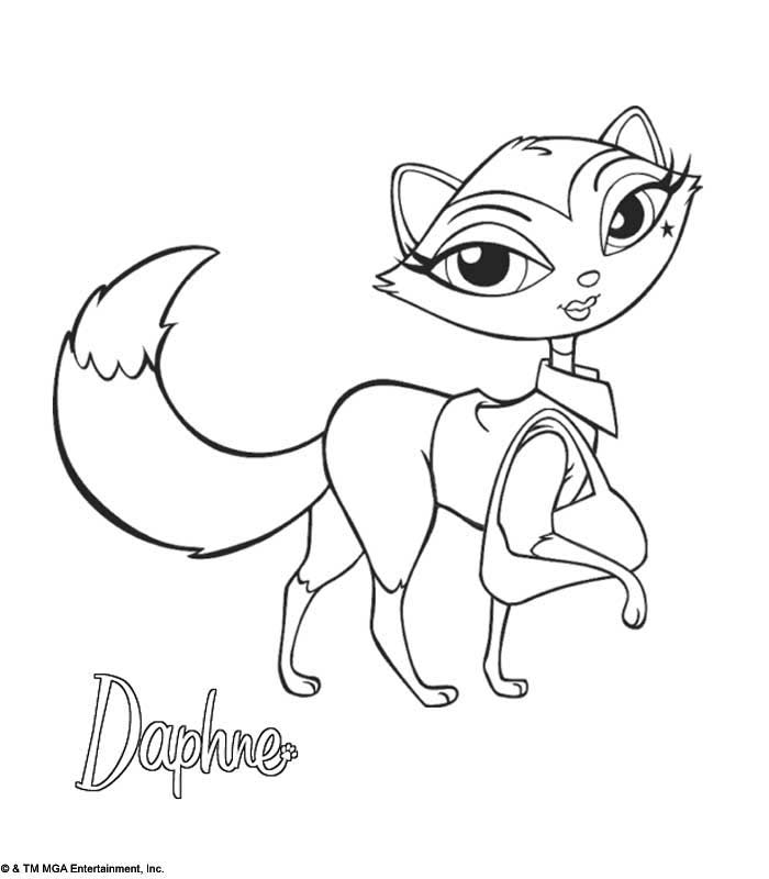 Coloring page: Bratz (Cartoons) #32684 - Free Printable Coloring Pages