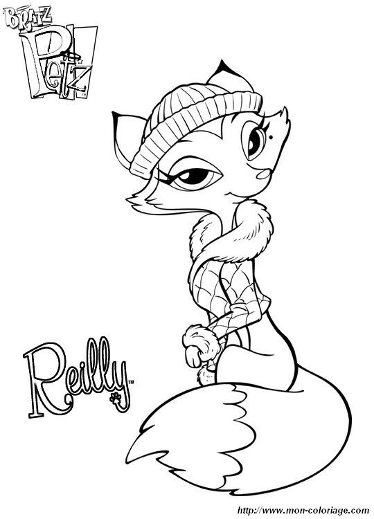 Coloring page: Bratz (Cartoons) #32686 - Free Printable Coloring Pages