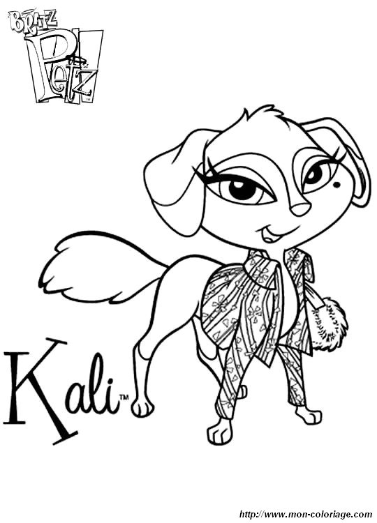 Coloring page: Bratz (Cartoons) #32704 - Free Printable Coloring Pages