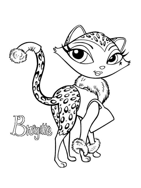 Coloring page: Bratz (Cartoons) #32713 - Free Printable Coloring Pages