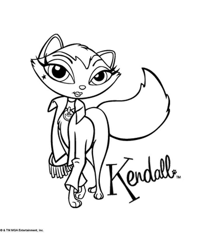 Coloring page: Bratz (Cartoons) #32726 - Free Printable Coloring Pages