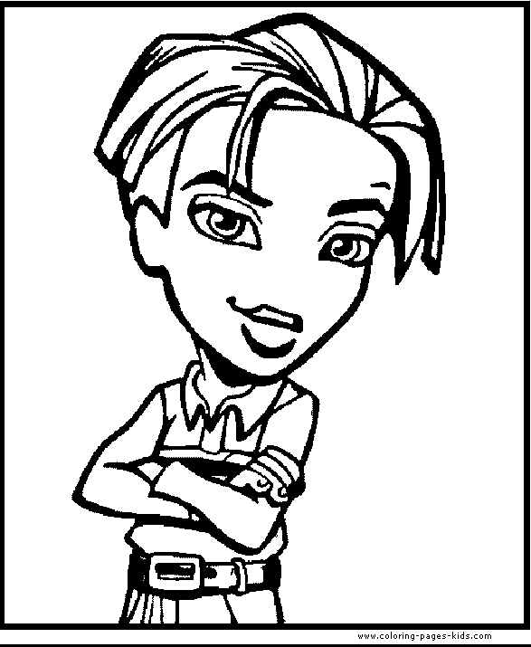 Coloring page: Bratz (Cartoons) #32746 - Free Printable Coloring Pages