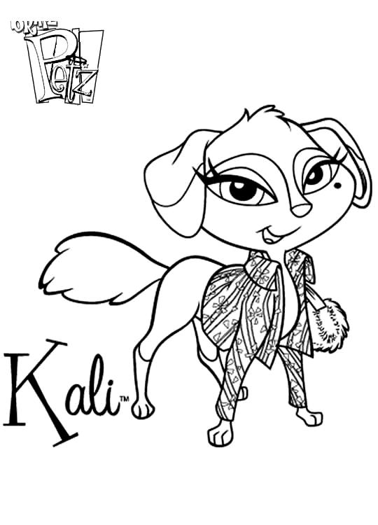 Coloring page: Bratz (Cartoons) #32755 - Free Printable Coloring Pages