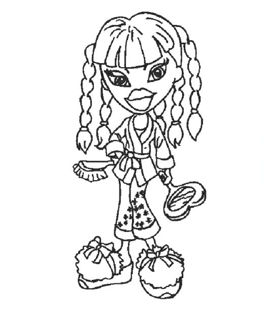 Coloring page: Bratz (Cartoons) #32757 - Free Printable Coloring Pages