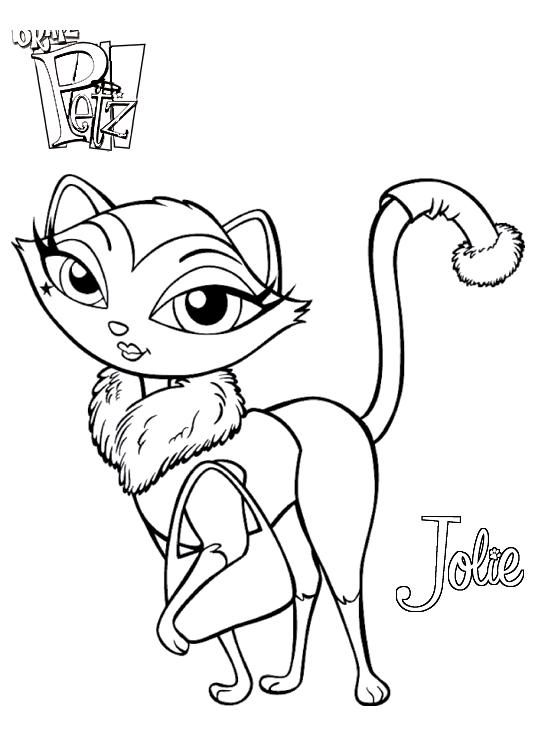 Coloring page: Bratz (Cartoons) #32760 - Free Printable Coloring Pages