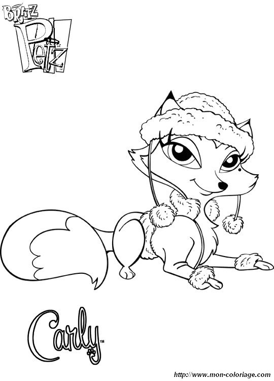 Coloring page: Bratz (Cartoons) #32761 - Free Printable Coloring Pages