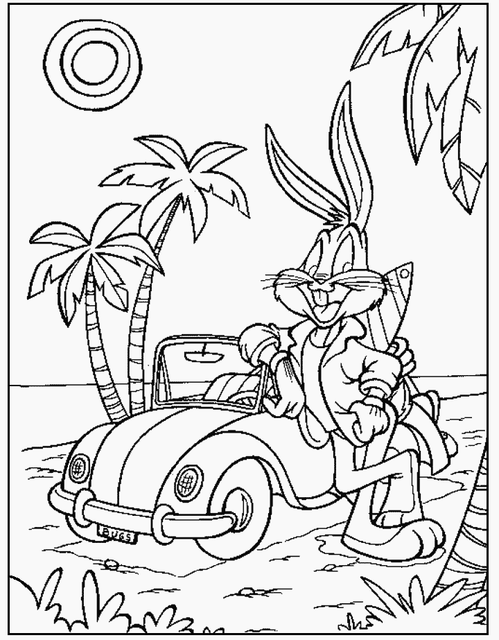 drawing bugs bunny 26311 cartoons printable coloring pages coloriage mewtwo