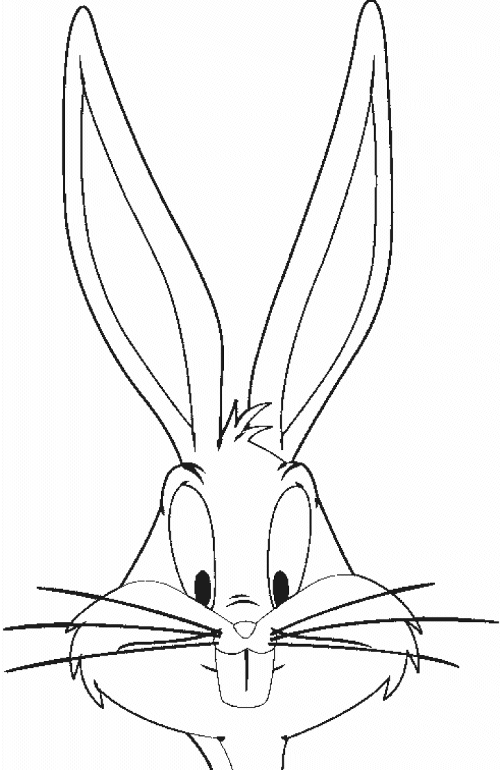 Coloring page: Bugs Bunny (Cartoons) #26316 - Free Printable Coloring Pages