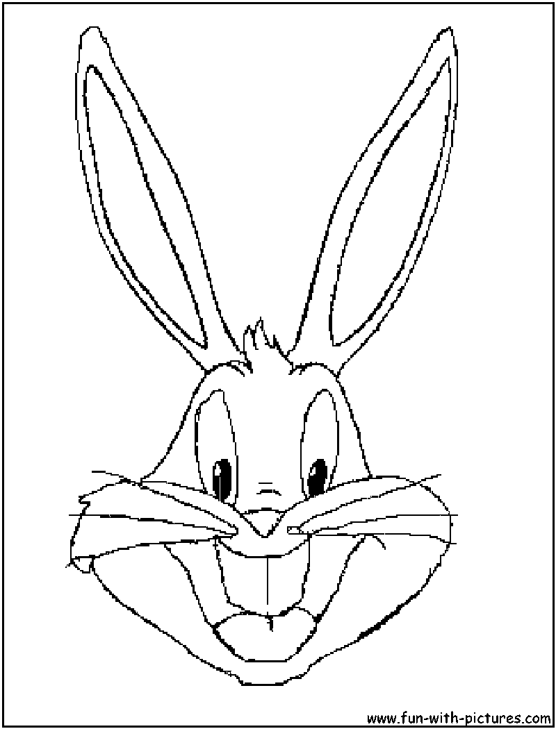 Coloring page: Bugs Bunny (Cartoons) #26323 - Free Printable Coloring Pages