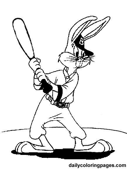 Coloring page: Bugs Bunny (Cartoons) #26356 - Free Printable Coloring Pages