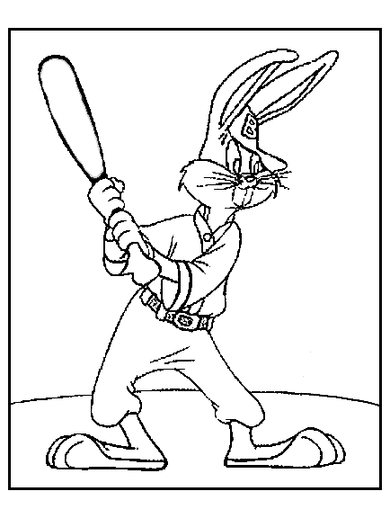 Coloring page: Bugs Bunny (Cartoons) #26364 - Free Printable Coloring Pages
