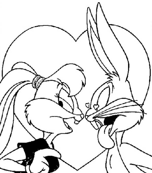 Drawing Bugs Bunny #26468 (Cartoons) – Printable coloring pages