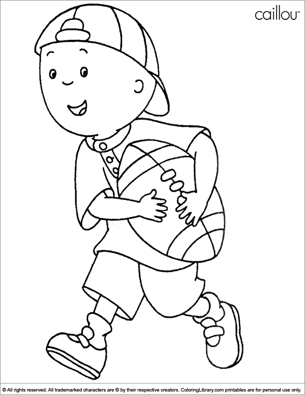 Coloring page: Caillou (Cartoons) #36189 - Free Printable Coloring Pages