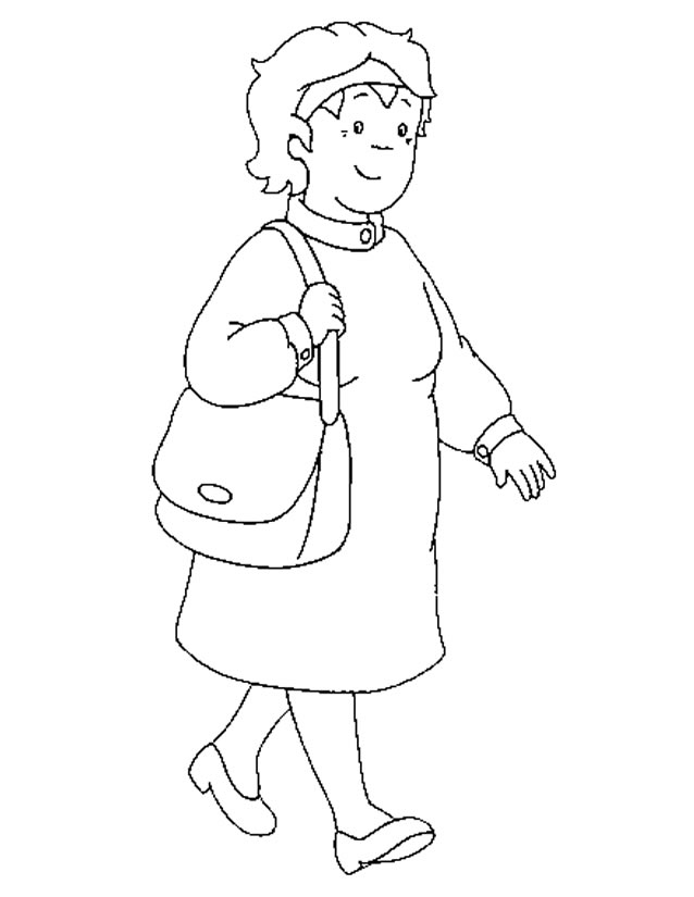 Coloring page: Caillou (Cartoons) #36193 - Free Printable Coloring Pages