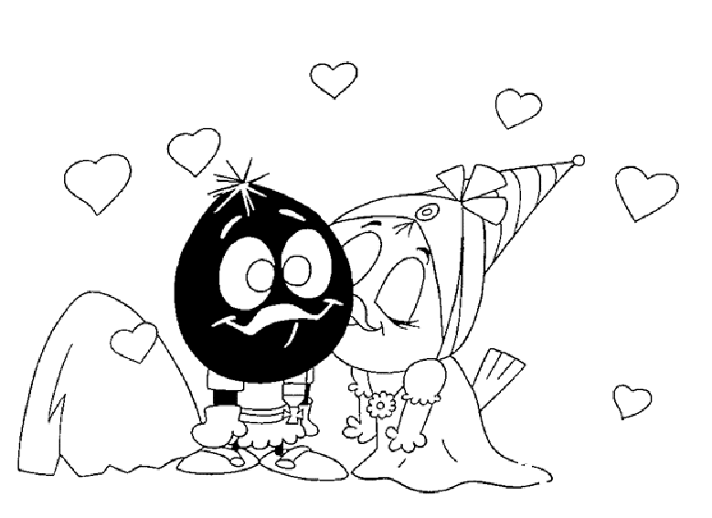 Coloring page: Calimero (Cartoons) #35758 - Free Printable Coloring Pages