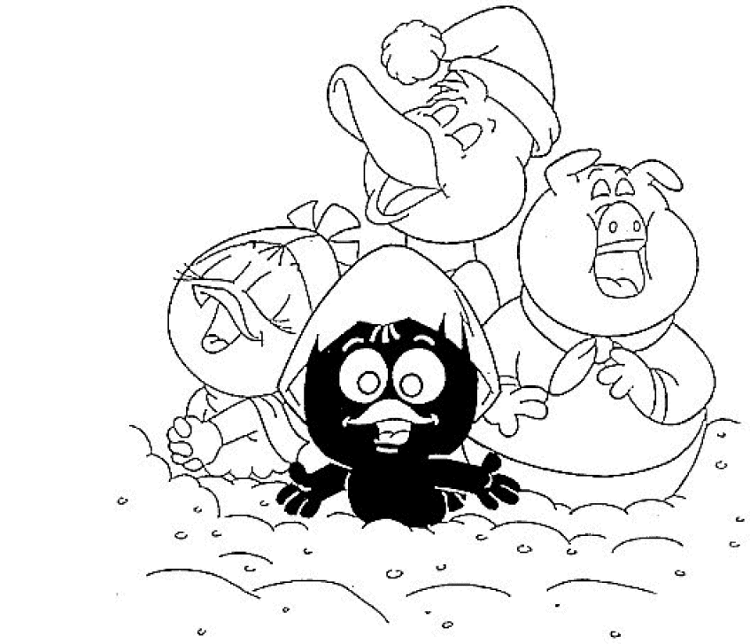 Coloring page: Calimero (Cartoons) #35838 - Free Printable Coloring Pages