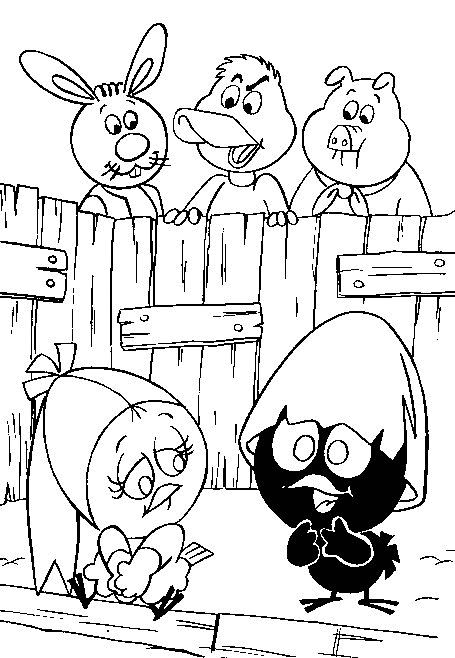 Coloring page: Calimero (Cartoons) #35905 - Free Printable Coloring Pages