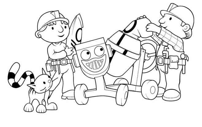 Coloring page: Can we fix it? (Cartoons) #33078 - Free Printable Coloring Pages