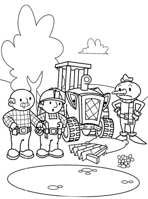 Coloring page: Can we fix it? (Cartoons) #33083 - Free Printable Coloring Pages