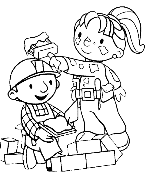 Coloring page: Can we fix it? (Cartoons) #33085 - Free Printable Coloring Pages