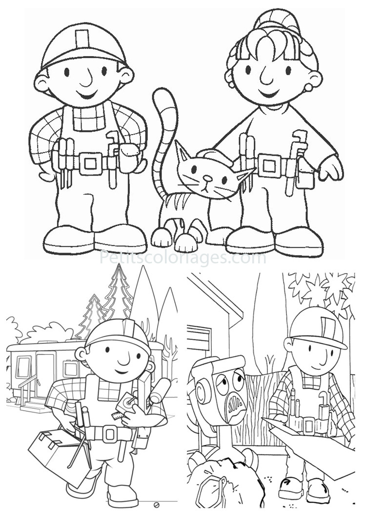 Coloring page: Can we fix it? (Cartoons) #33095 - Free Printable Coloring Pages