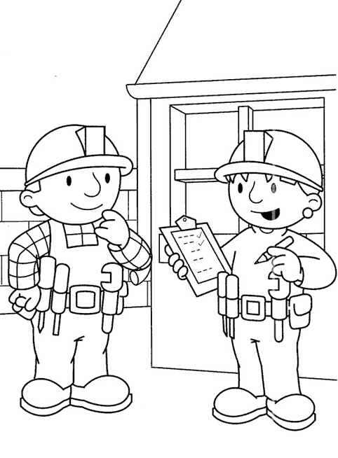 Coloring page: Can we fix it? (Cartoons) #33106 - Free Printable Coloring Pages