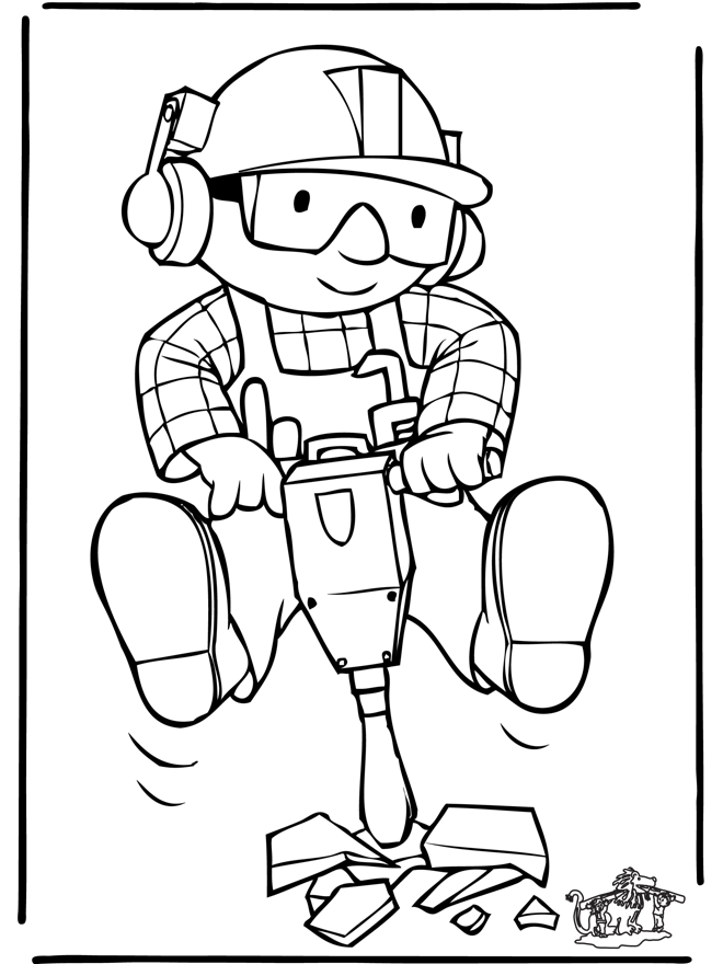 Coloring page: Can we fix it? (Cartoons) #33129 - Free Printable Coloring Pages