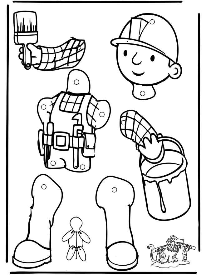 Coloring page: Can we fix it? (Cartoons) #33161 - Free Printable Coloring Pages