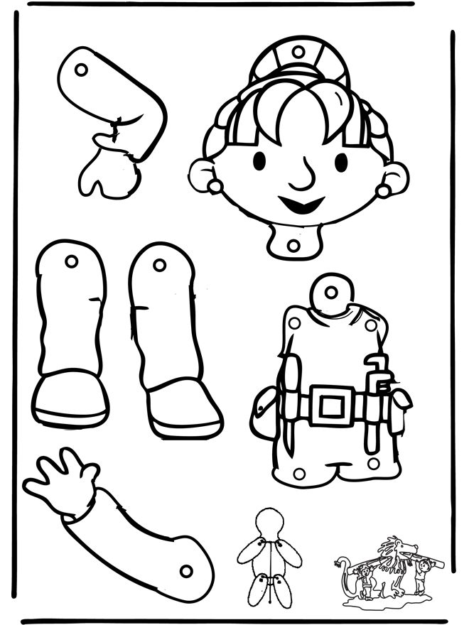 Coloring page: Can we fix it? (Cartoons) #33169 - Free Printable Coloring Pages