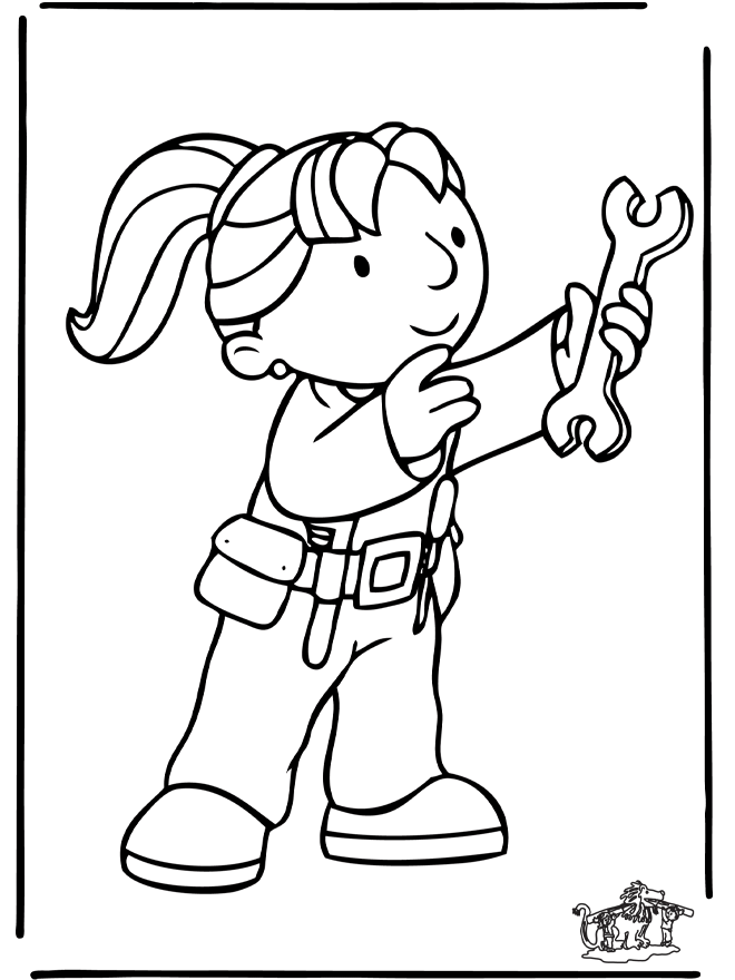 Coloring page: Can we fix it? (Cartoons) #33211 - Free Printable Coloring Pages