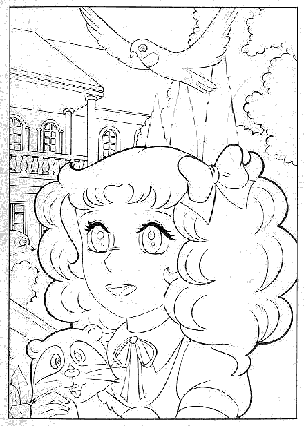 Drawing Candy Candy #41639 (Cartoons) – Printable coloring pages