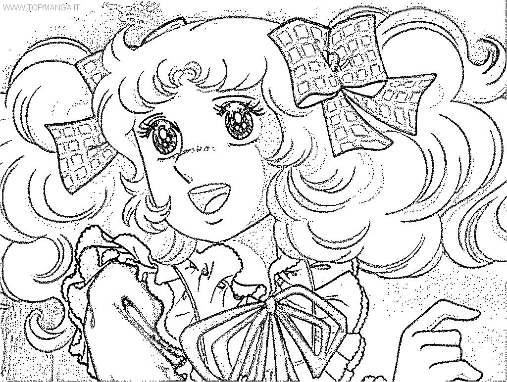 Drawing Candy Candy #41679 (Cartoons) – Printable coloring pages