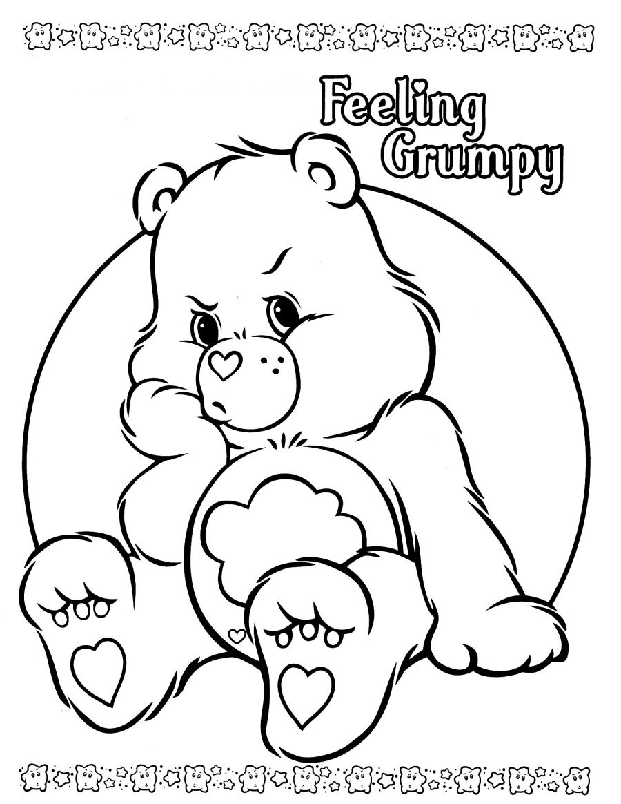 Coloring page: Care Bears (Cartoons) #37140 - Free Printable Coloring Pages