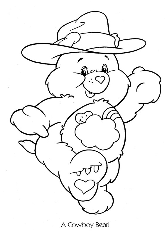 Coloring page: Care Bears (Cartoons) #37156 - Free Printable Coloring Pages