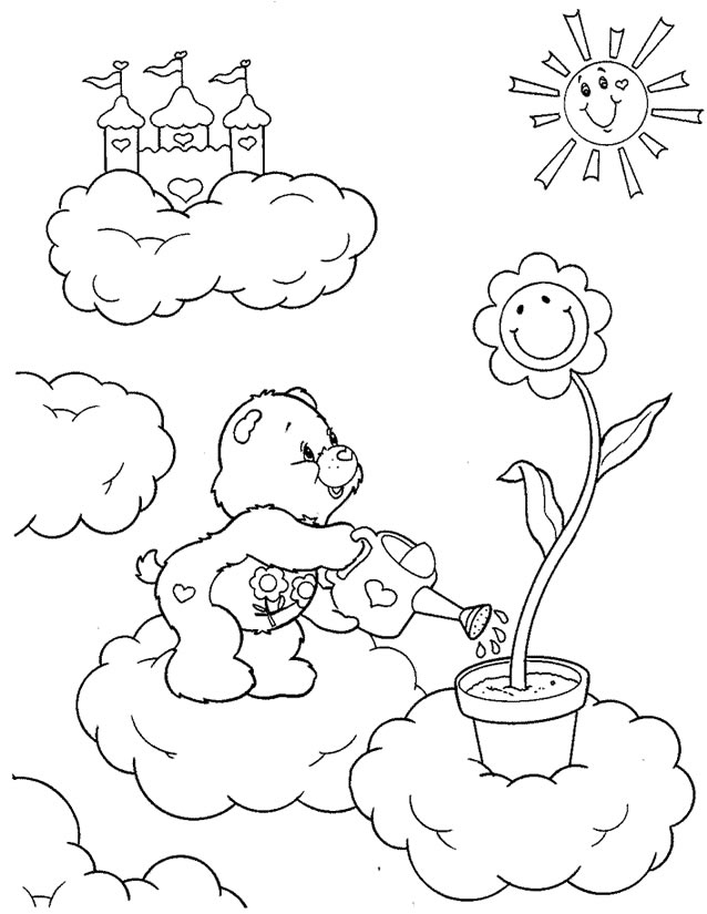 Coloring page: Care Bears (Cartoons) #37165 - Free Printable Coloring Pages