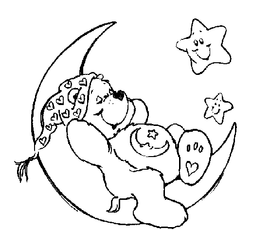 Coloring page: Care Bears (Cartoons) #37167 - Free Printable Coloring Pages