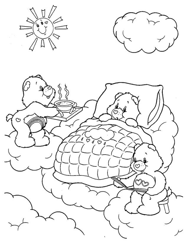 Coloring page: Care Bears (Cartoons) #37173 - Free Printable Coloring Pages